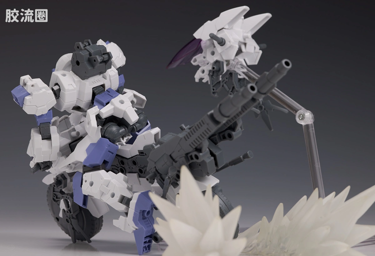 30MM 1/144 Extended Armament Vehicle EV-09 Exa Vehicle(加农机车ver.) - 图片